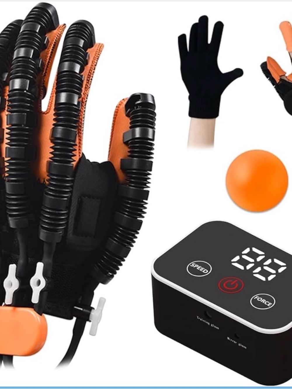 Rehabilitation Robot Gloves, Right Hand 2x-Large